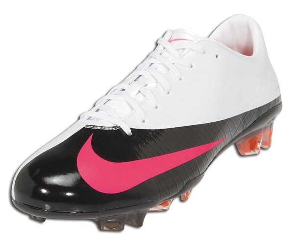 nike mercurial white and pink